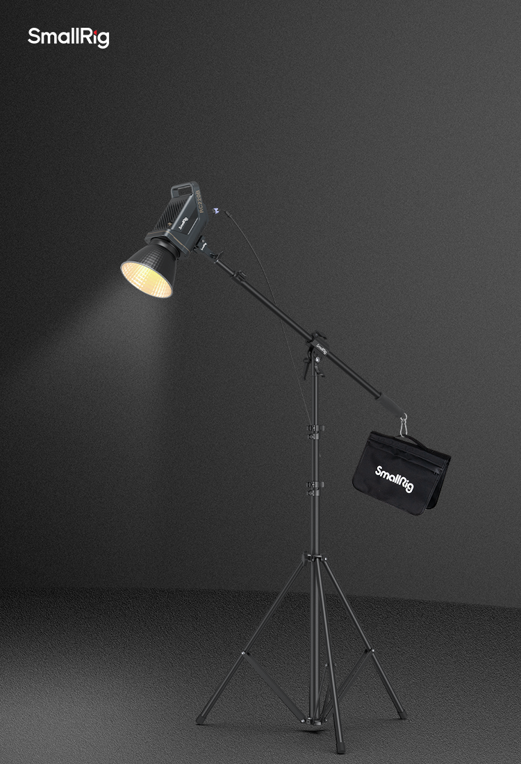 RA-S280A Air-cushioned Light Stand with Arm