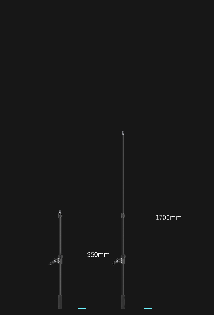 950mm~1700mm Length Adjustable
