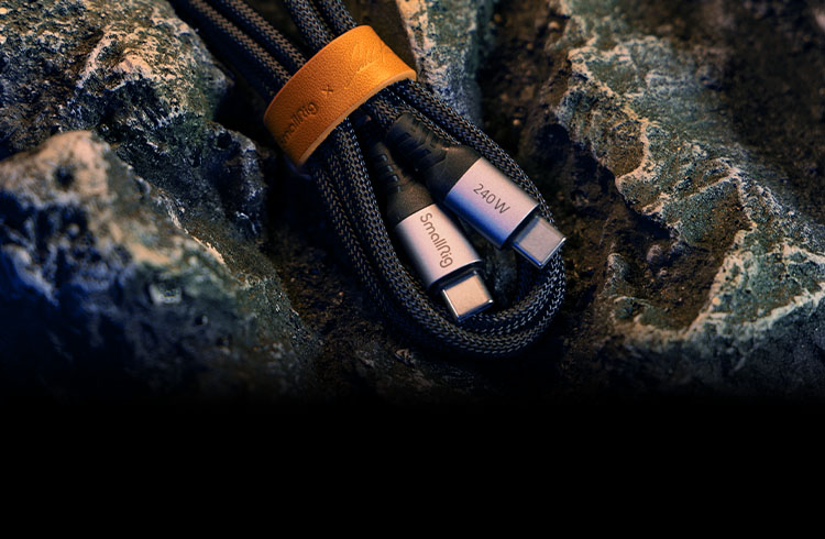 Signed Leather Tie
