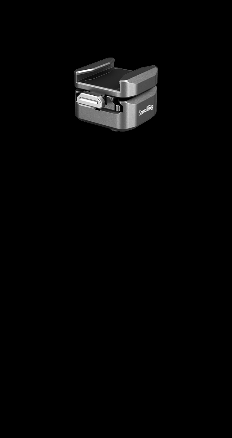 HawkLock H18 Quick Release Support with Cold Shoe Mount ID 4500