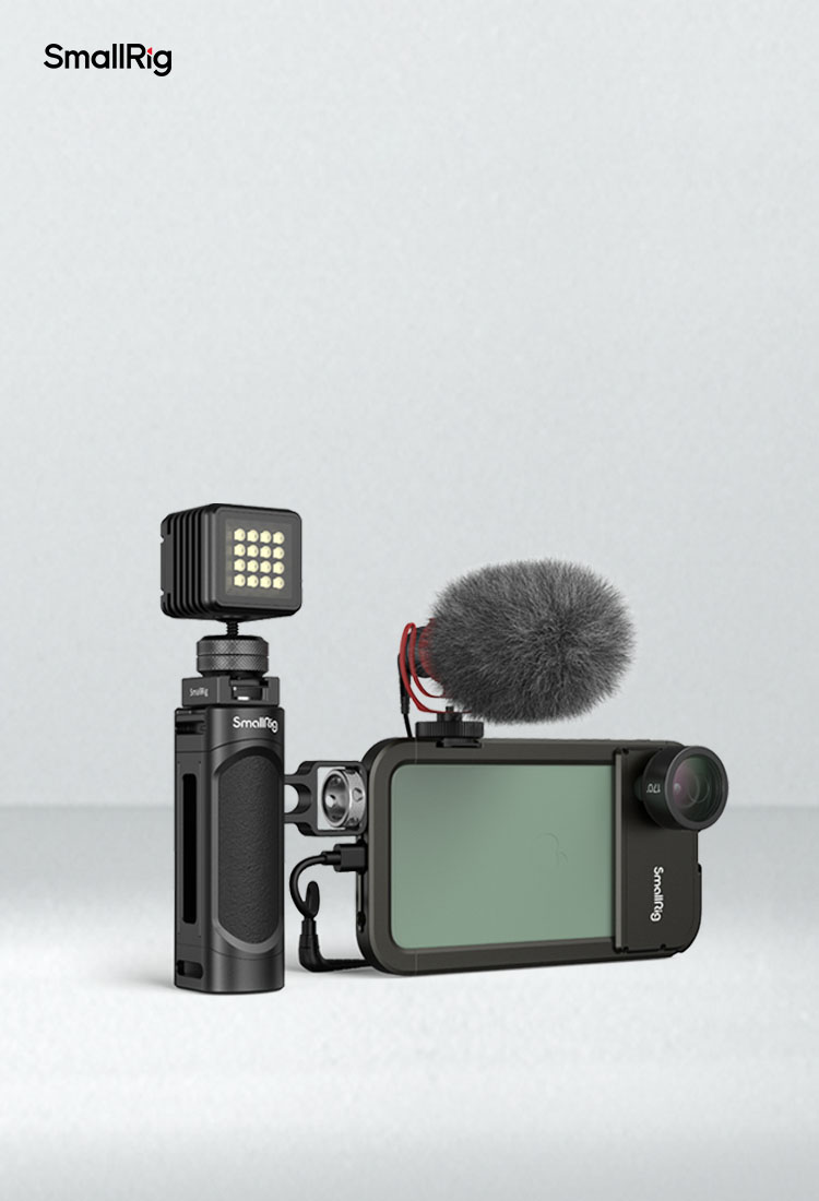 Lightweight Side Handle for Smartphone Cage