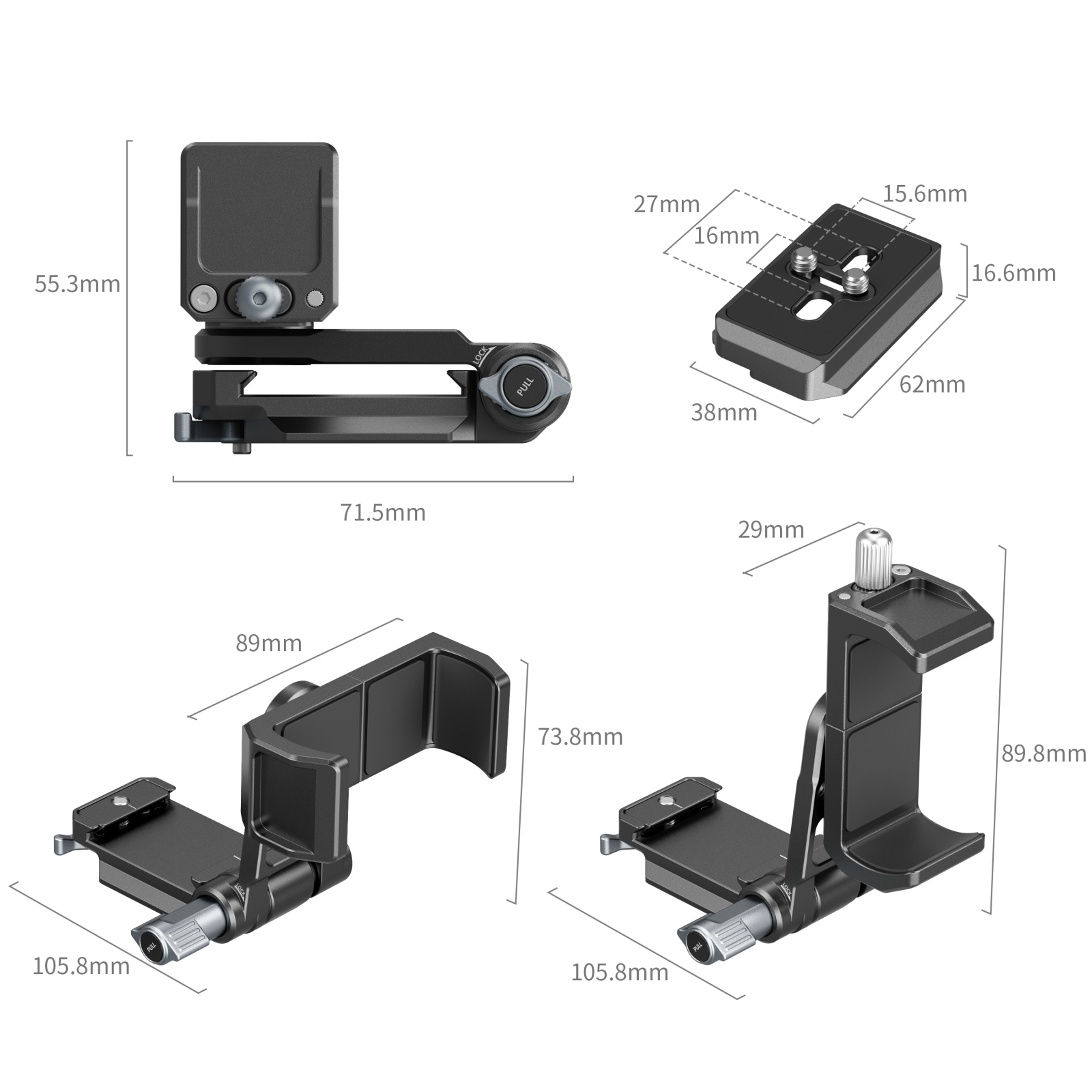 Power Banks Mount Plate Kit for Mirrorless Cameras - immagine 3