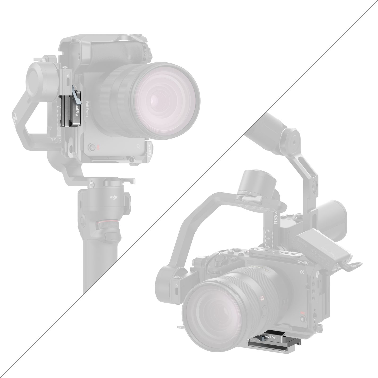 "HawkLock" H38 Arca-Type Quick Release Plate for DJI Stabilizers - immagine 2