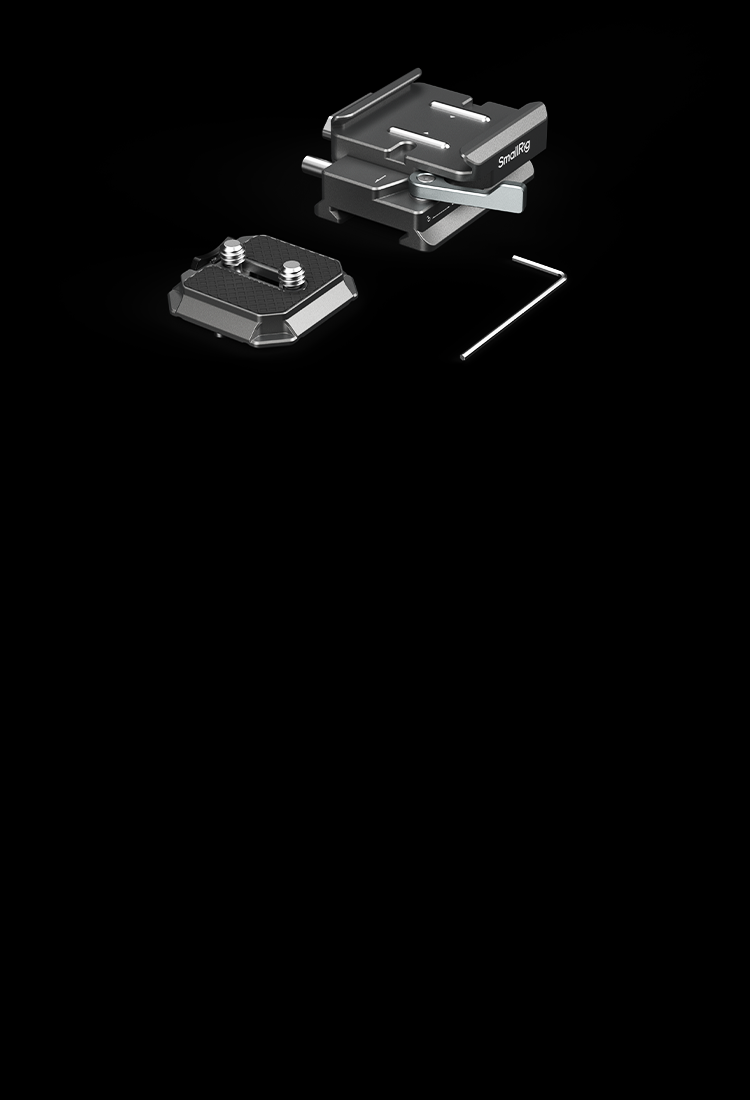 SmallRig HawkLock H38 Arca-Swiss Quick Release Plate for DJl Stabilizers