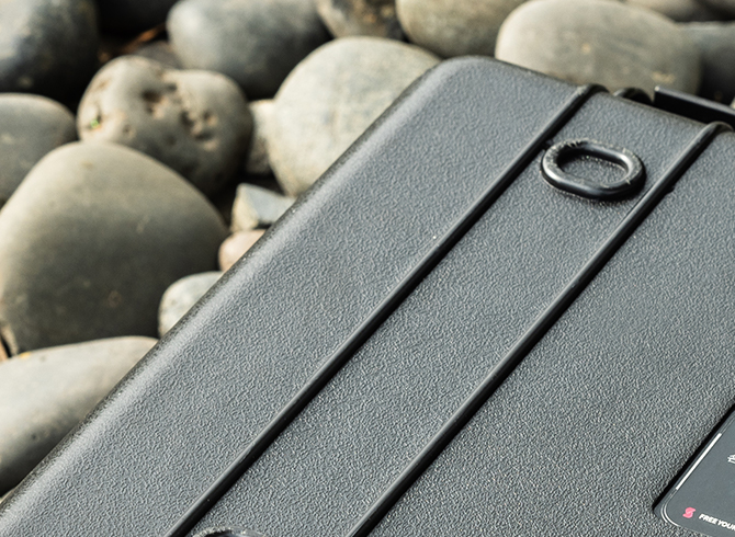 Rugged ABS Exterior Shell