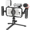 All-in-One Video Kit For Smartphone Creators with Audio and Lighting System Full Quick Pro Edition