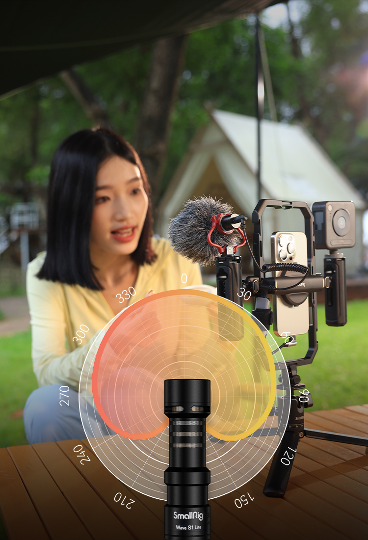 Type-C Shotgun Mic for Sharp Audio Clarity