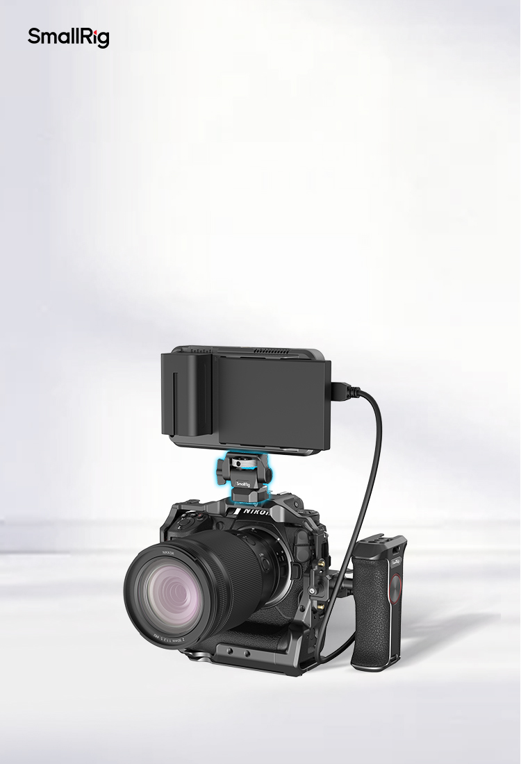 Swivel and Tilt Adjustable Monitor Mount with ARRI-Style Mount 2903B