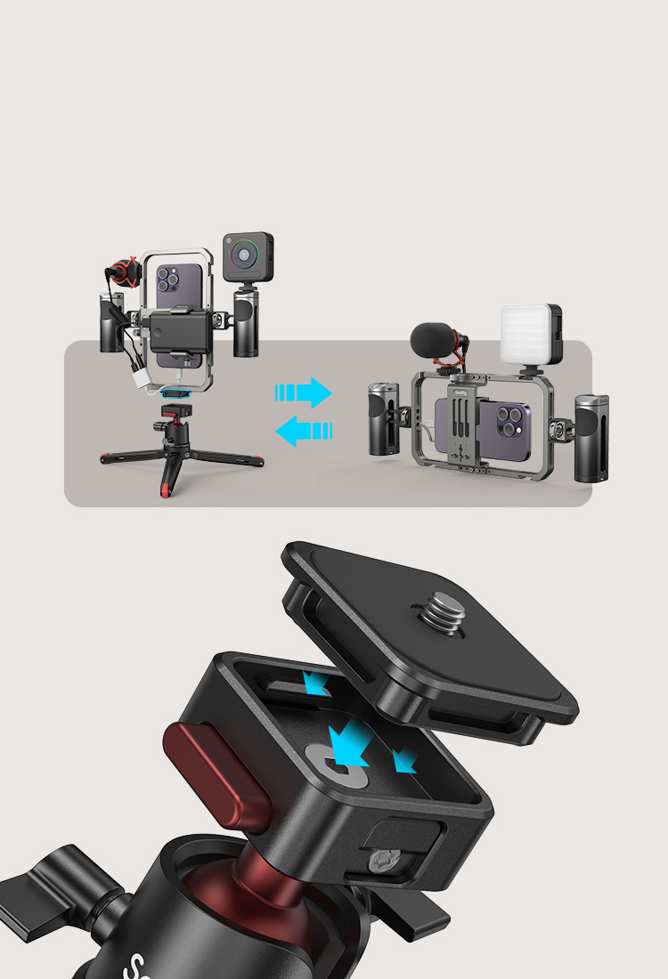 Quick Release Ball Head