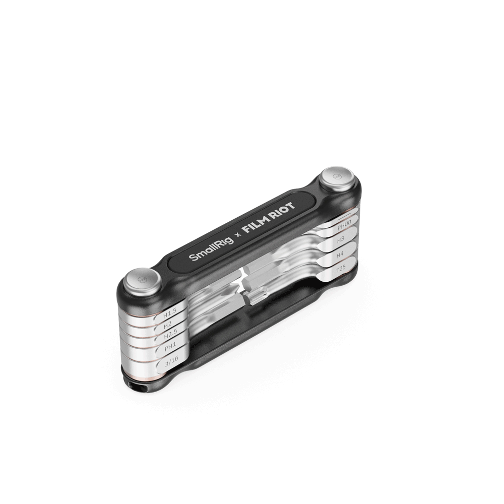 SmallRig x FILM RIOT 10-in-1 Folding Wrench Set with Multiple Angle Positioning - immagine 4