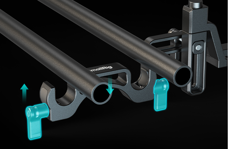 Top Mounting with Dual-Locking Mechanism