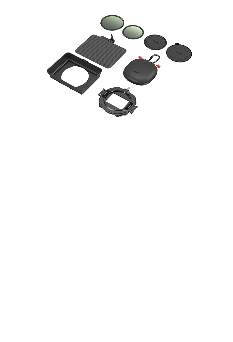 Matte Box with Adjustable Clamp and VND Kit