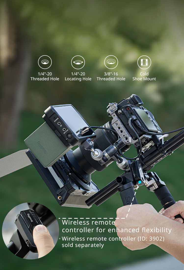 Wealth of Built-in Mounting Options for a Comprehensive Expansion