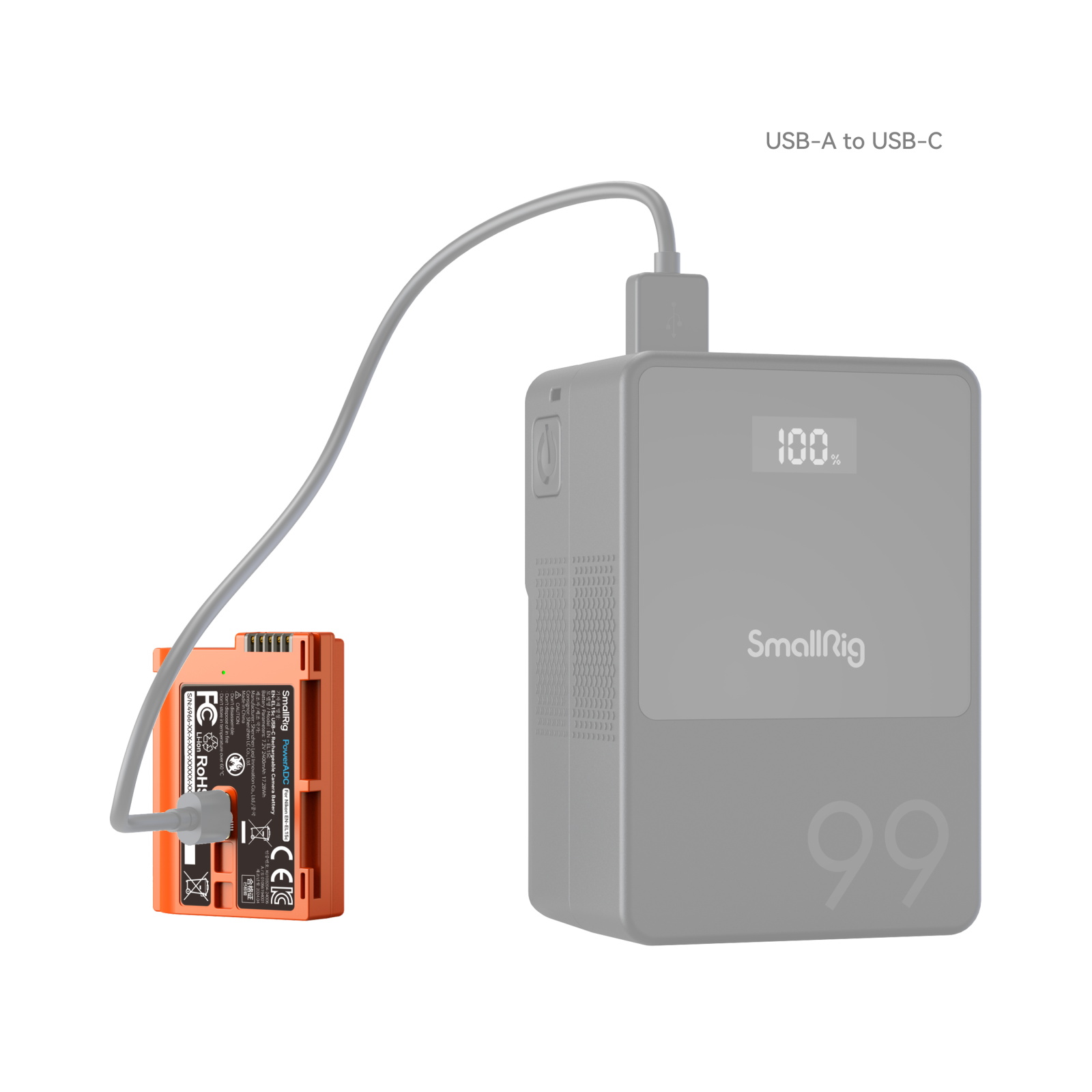 EN-EL15c USB-C Rechargeable Camera Battery for Nikon ZR /Z8 /Z7II /Z7 /Z6II /Z6 /Z5 /Zf - immagine 8
