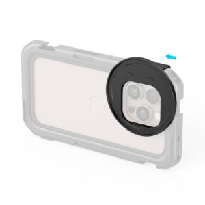 67mm Magnetic Filter Adapter Side Mount Version for iPhone 16 Series Cages