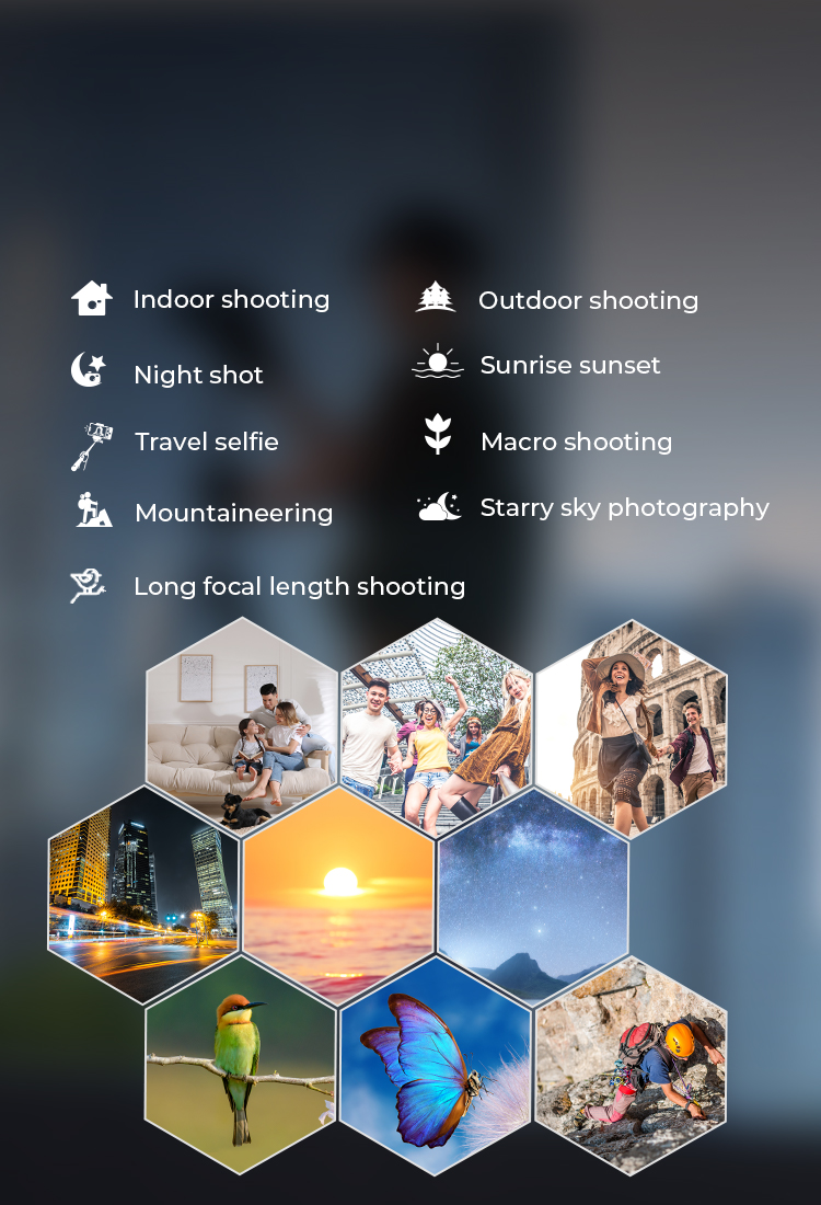 Excellent Carbon Fiber Materials, Suitable for Various Shooting Needs