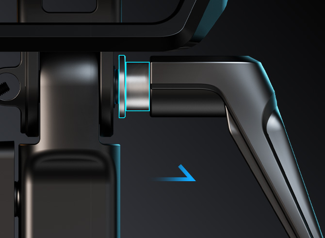 Adjustable Angle with Telescopic Structure for Extra Convenience