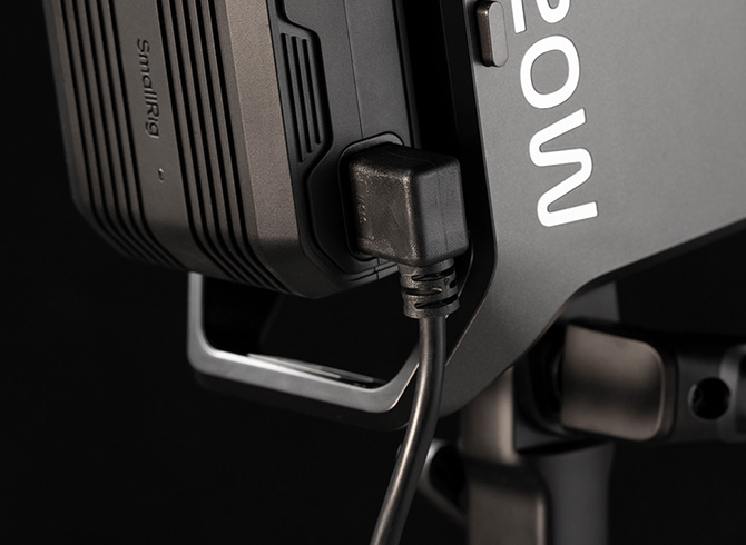Adapter Power Cord with L-shaped Anti-slip Design