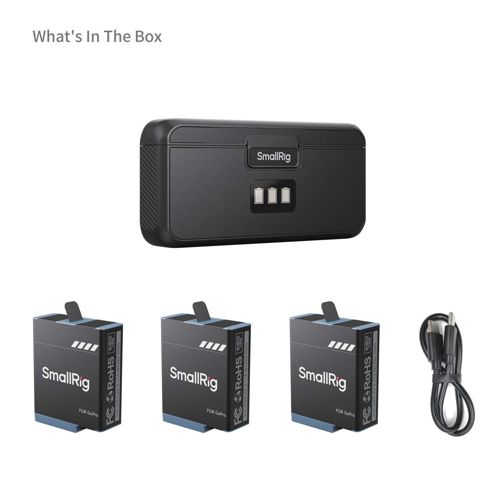 Camera Battery and Charger Kit (For GoPro 9/10/11/12) - immagine 8