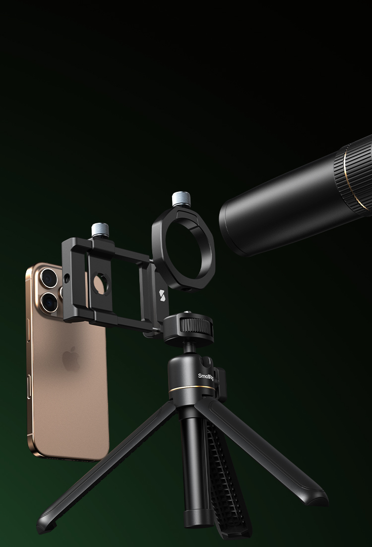 Quick Lens Attachment and Stable Telephoto Shots