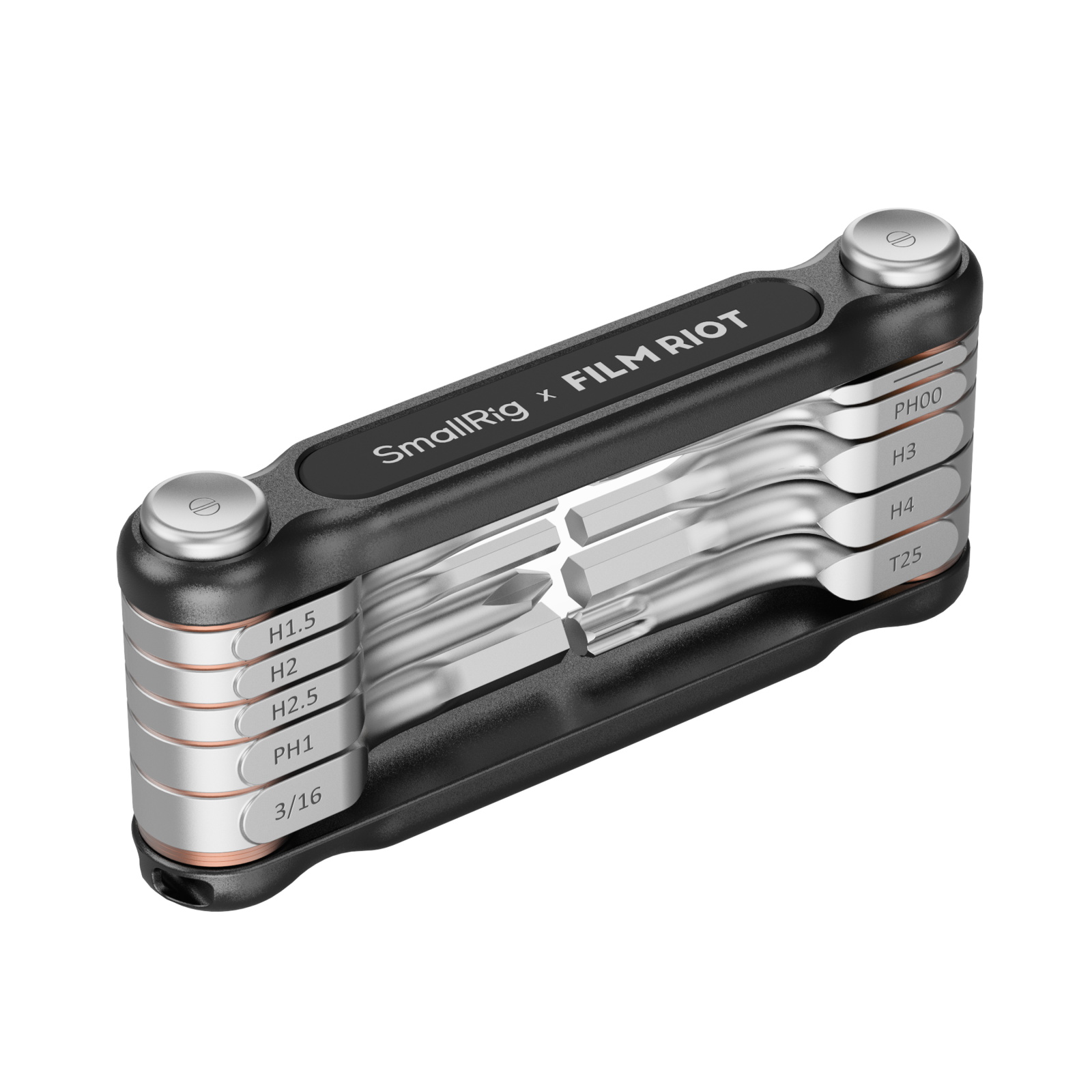 SmallRig x FILM RIOT 10-in-1 Folding Wrench Set with Multiple Angle Positioning - immagine 8