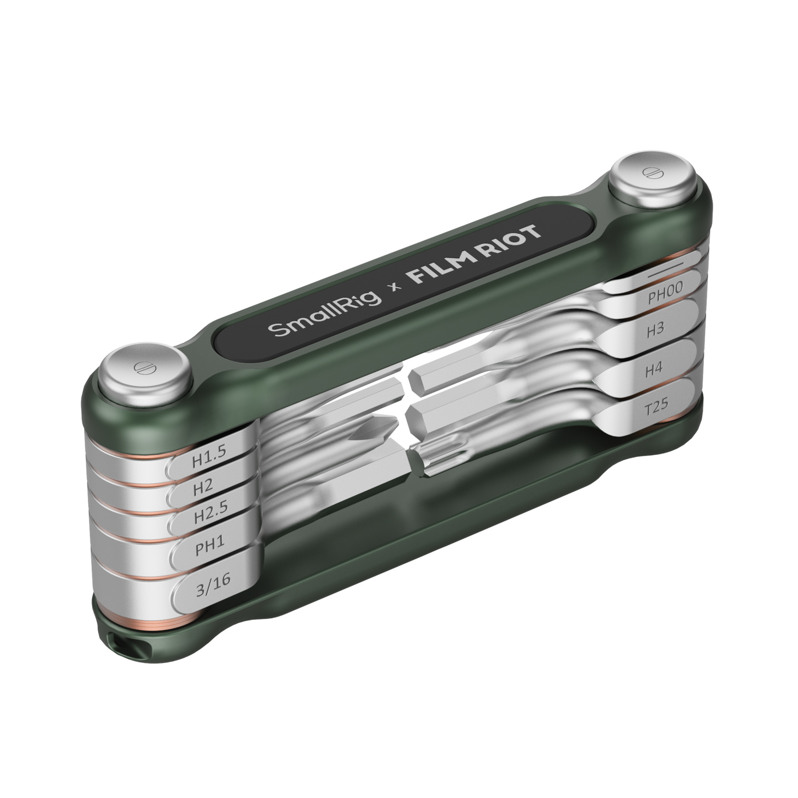 SmallRig x FILM RIOT 10-in-1 Folding Wrench Set with Multiple Angle Positioning - immagine 10