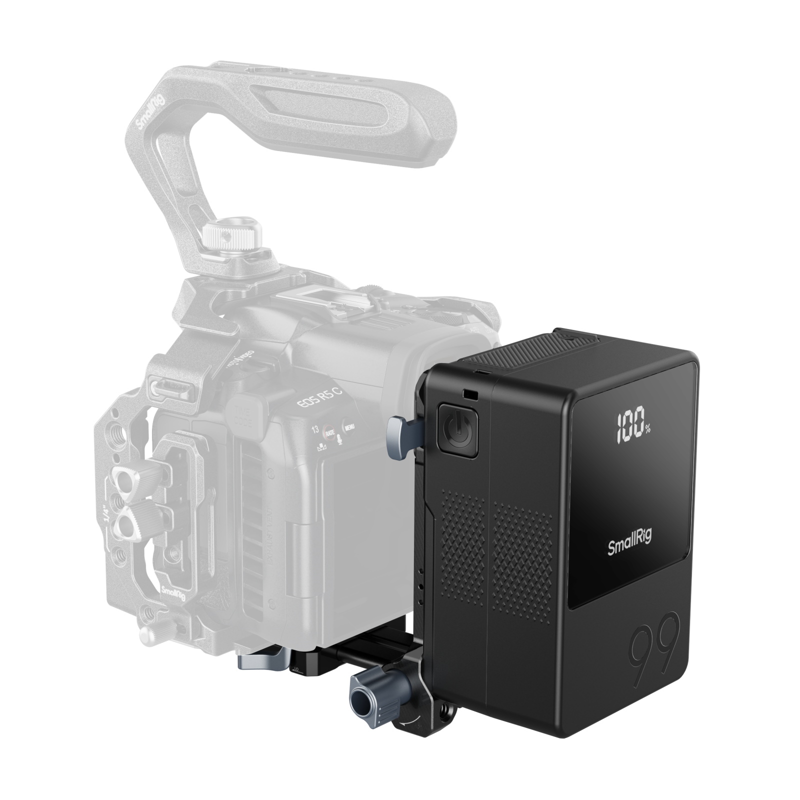 VB99 mini V-Mount Battery Kit, 99Wh/6800mAh – 100W USB‑C PD Fast Charge (2h Full)