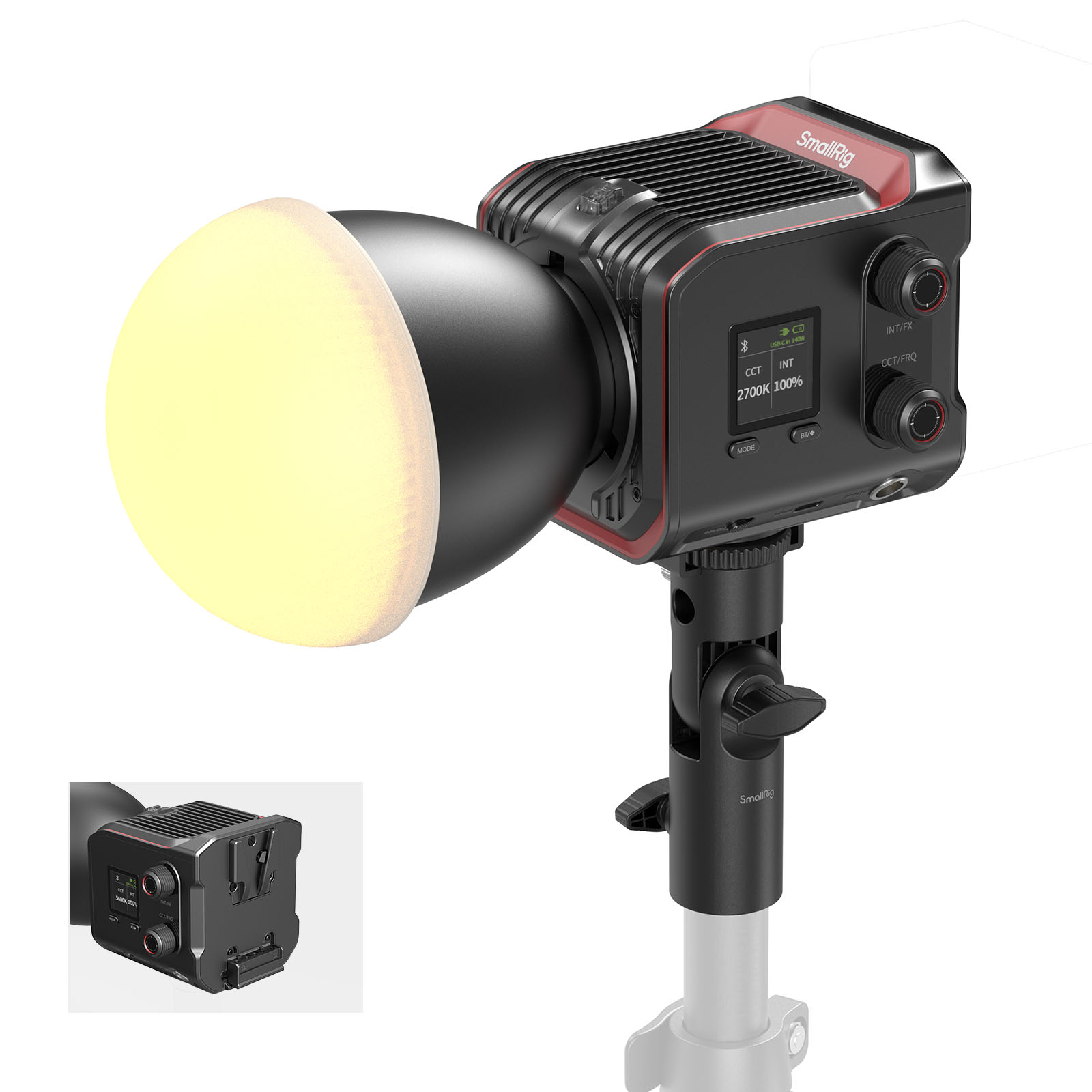 RC 100B COB LED Video Light - immagine 5