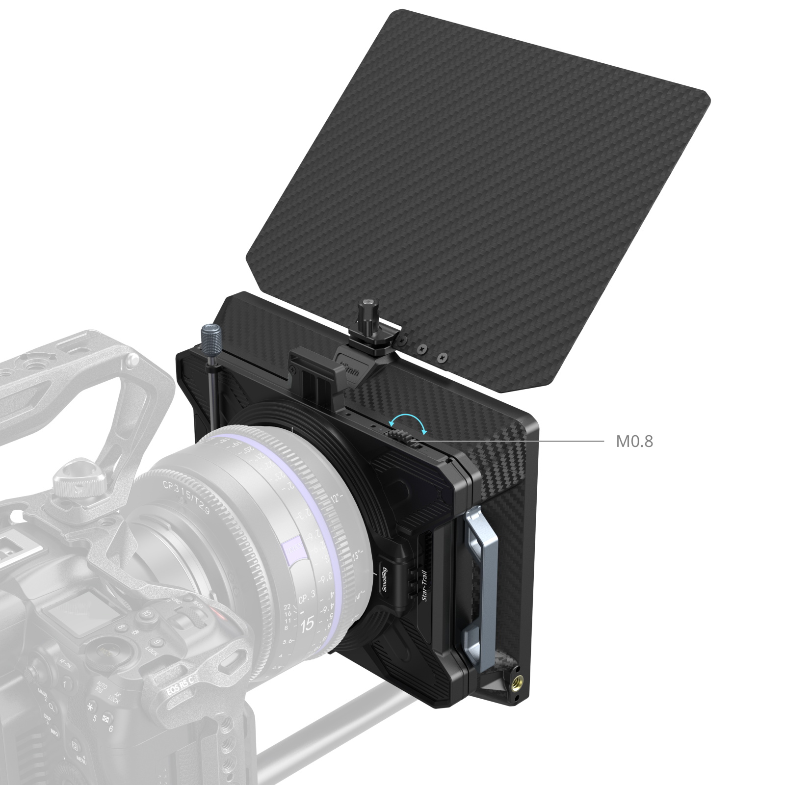 Matte Box Kit With CPL&VND Filters - immagine 4