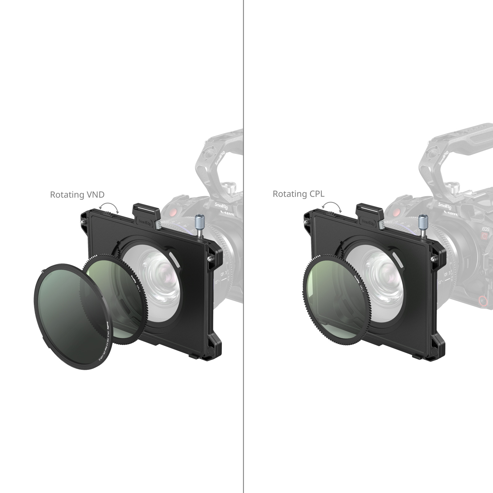 Matte Box Kit With CPL&VND Filters - immagine 6