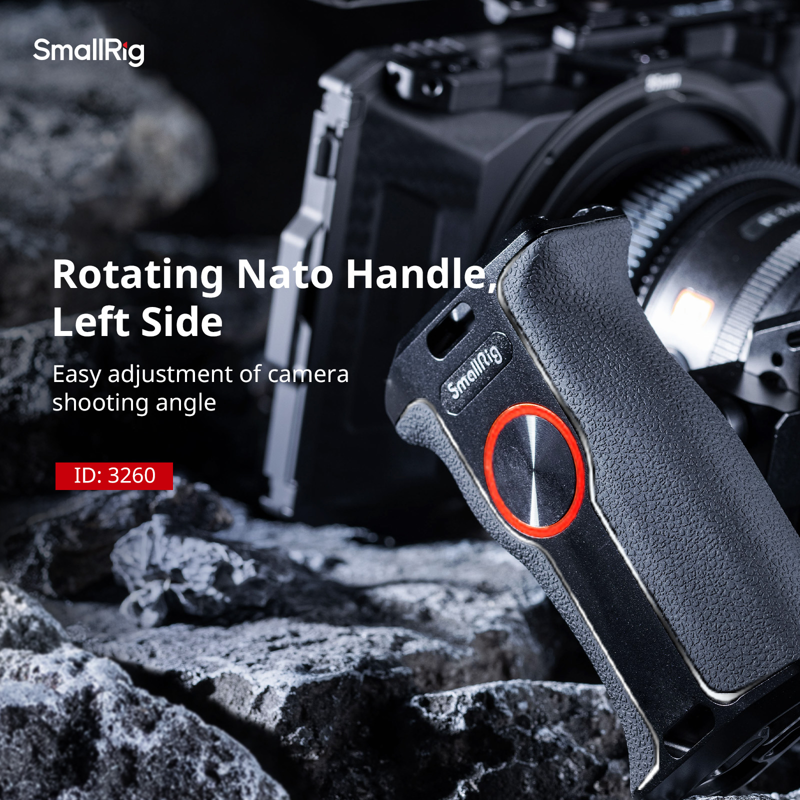 Rotating NATO Handle (Left Side) - 360° Adjust & 5kg Load - immagine 2