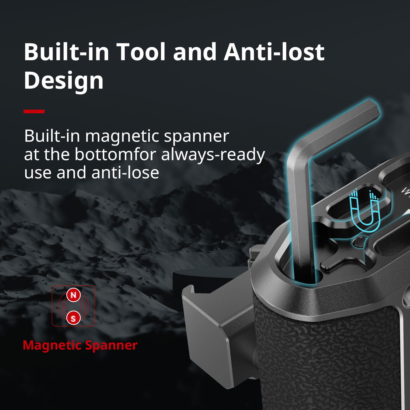 Rotating NATO Handle (Left Side) - 360° Adjust & 5kg Load - immagine 4