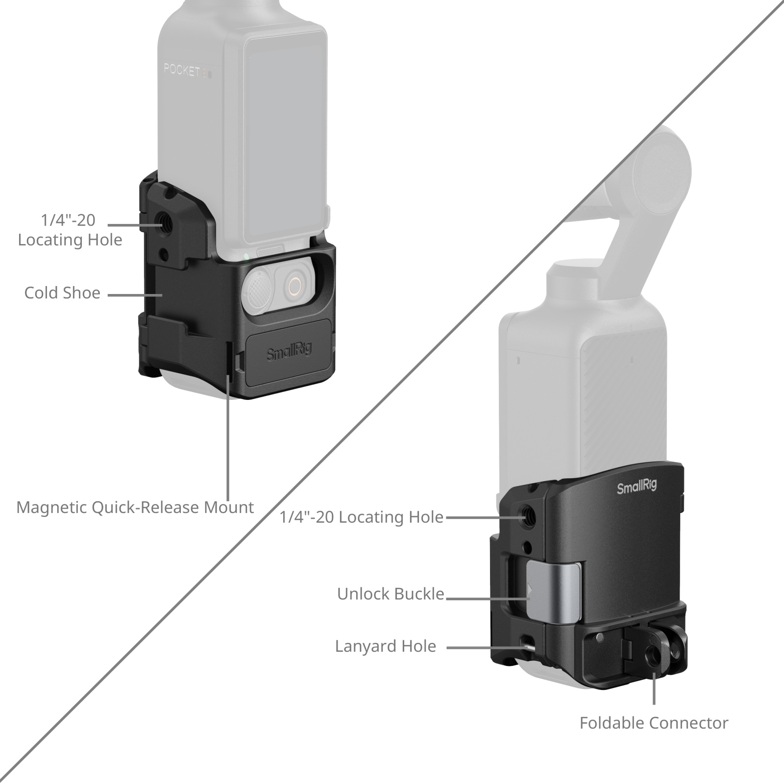 Expansion Adapter for DJI Osmo Pocket 3 - immagine 7