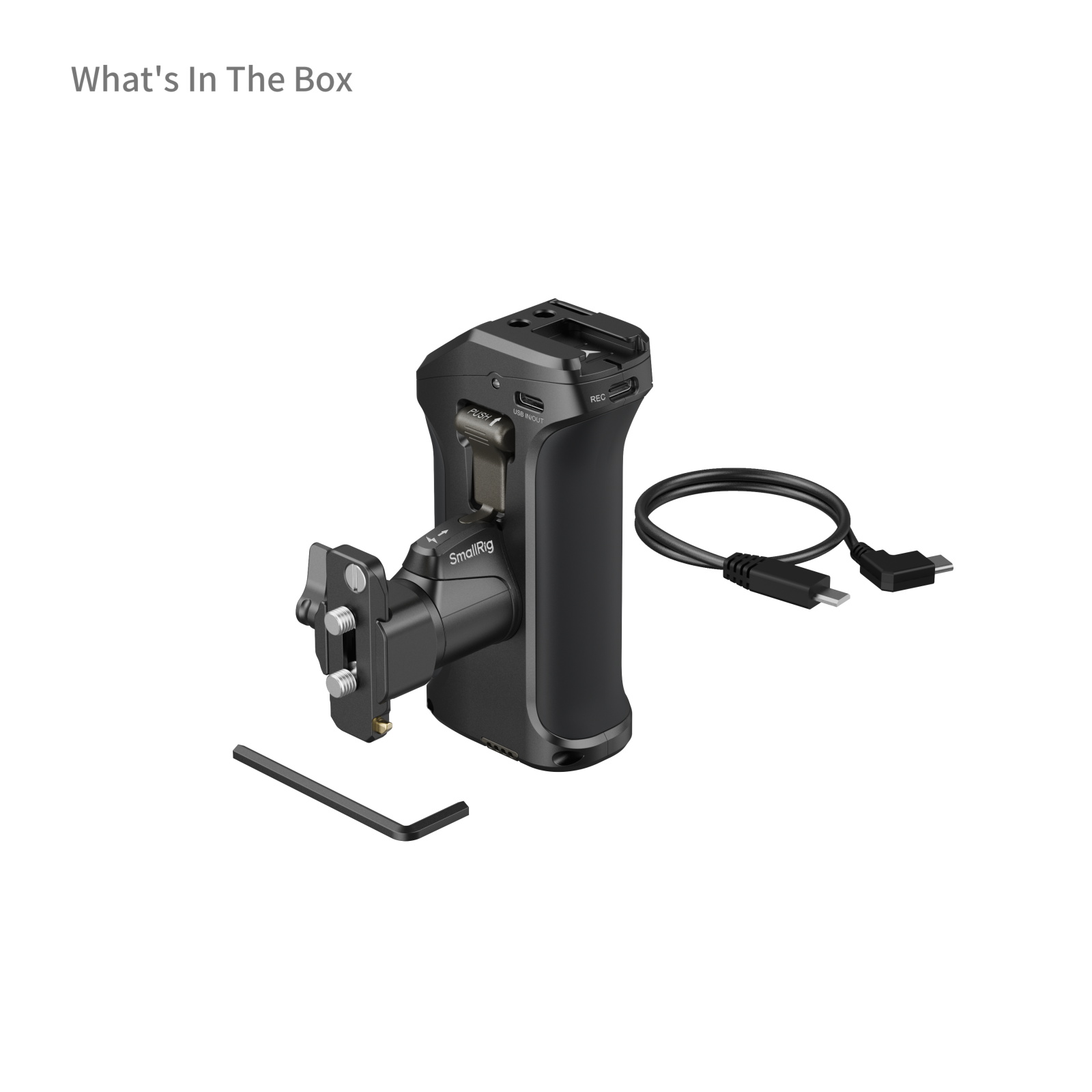 Rotating Side Handle with Trigger REC for Selected Sony Mirrorless Cameras - immagine 6