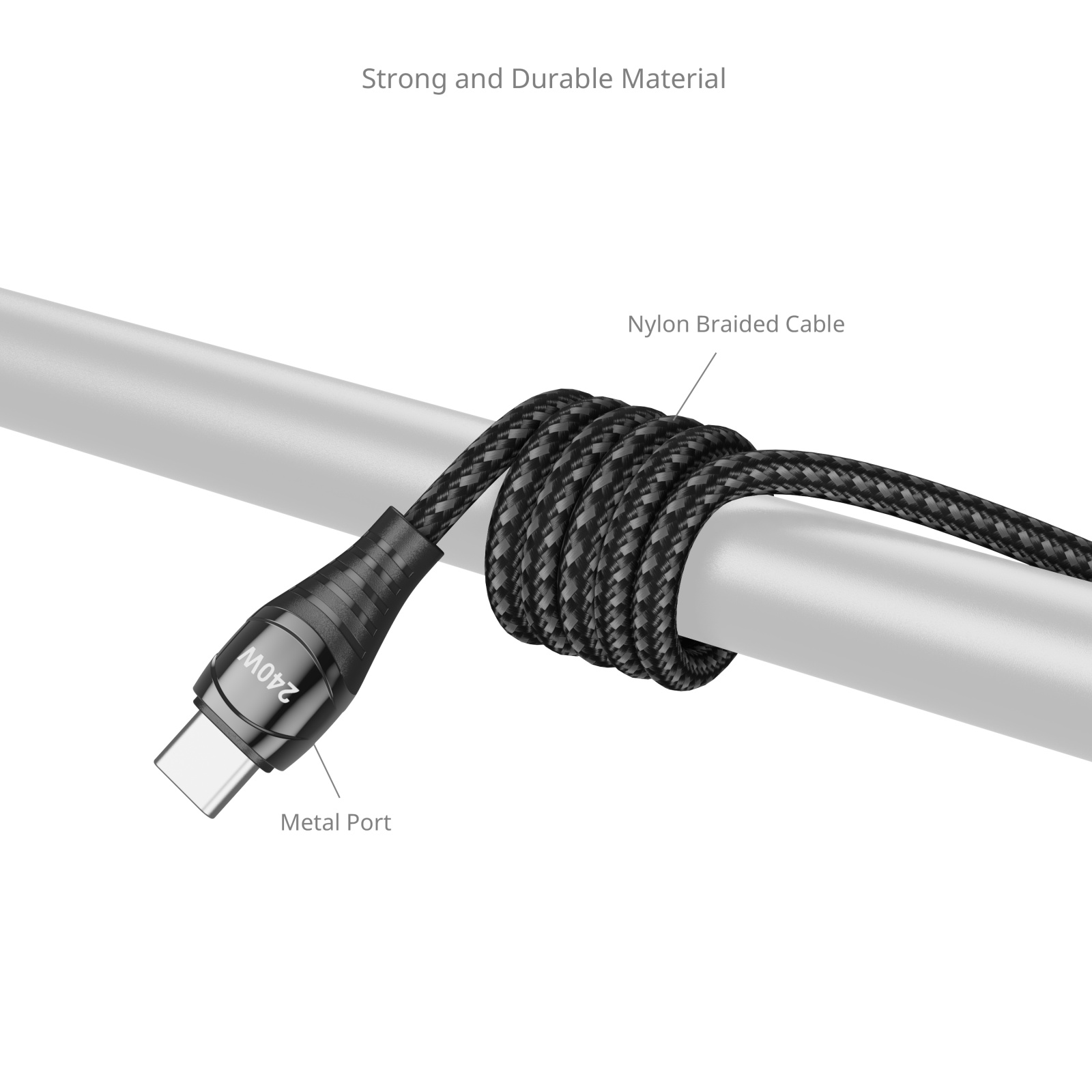 240W Power Cable with Led Display - immagine 3