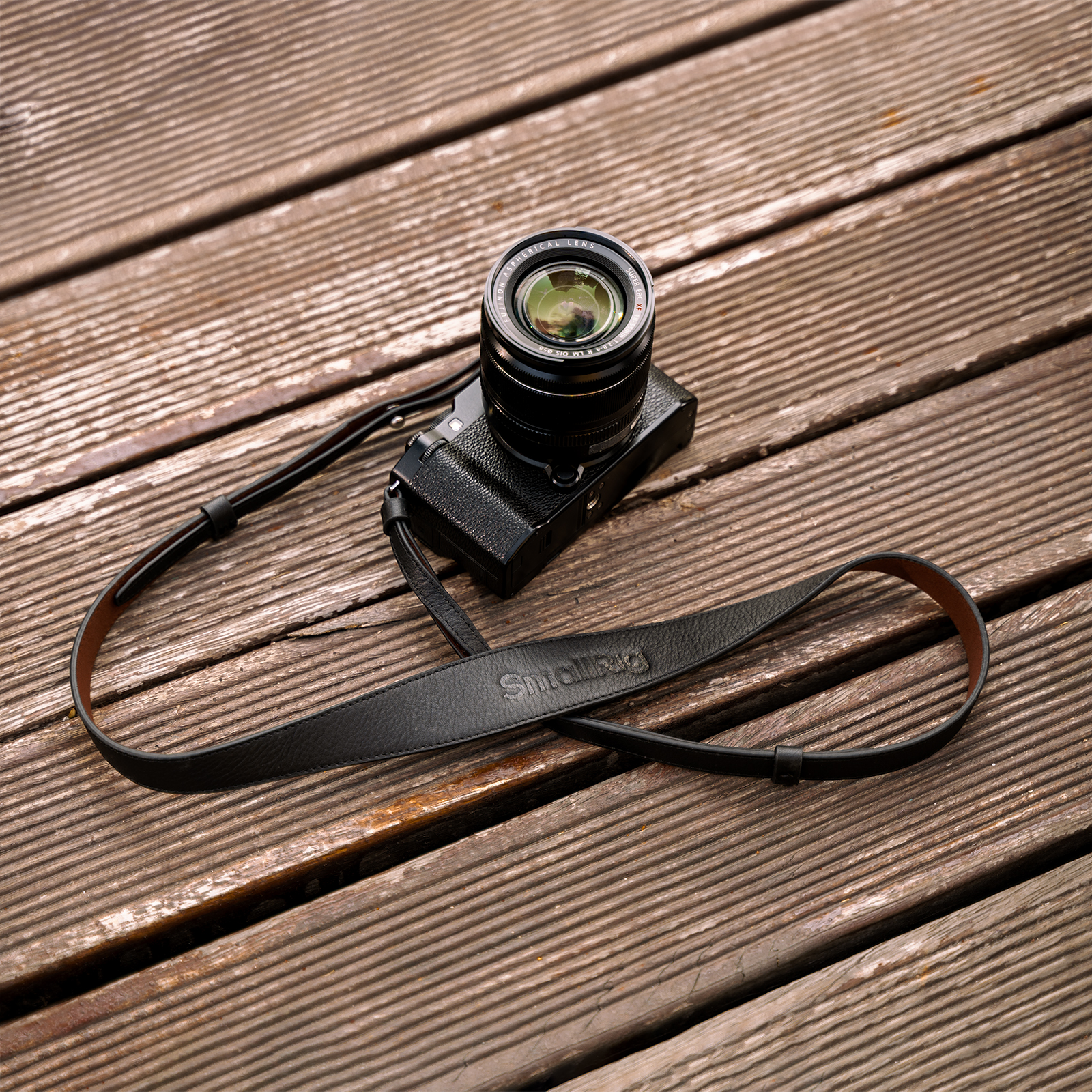 Universal Leather Camera Shoulder Strap - immagine 3