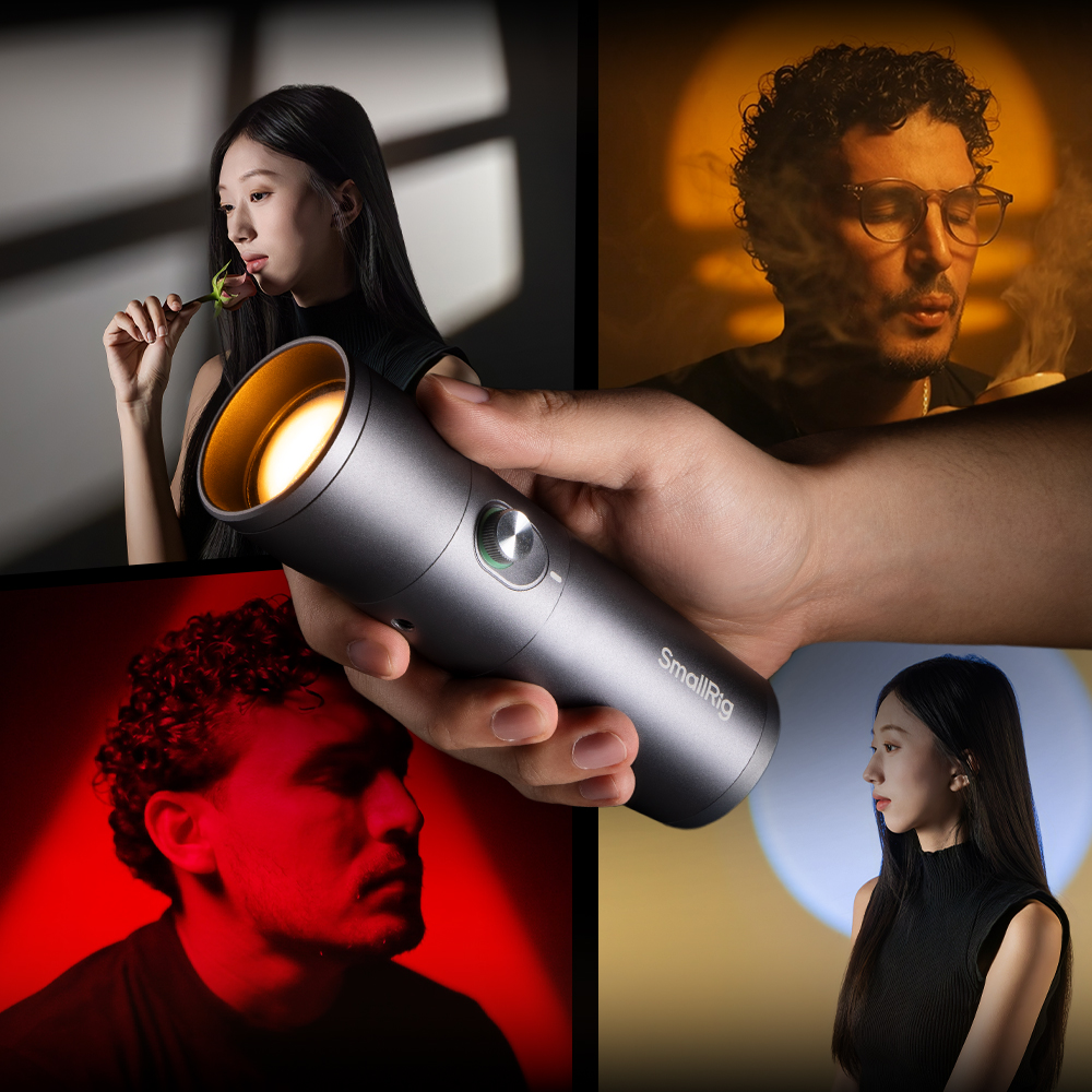 RF 10C 10W Creative Portrait Vlogging Zoom Light with 4 Colors, 20 Filters, CRI 96+ - immagine 9