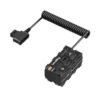 D-Tap to Dual-Sided NP-F Dummy Battery Power Cable