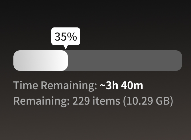 Large files that make uploads and delivery painfully slow