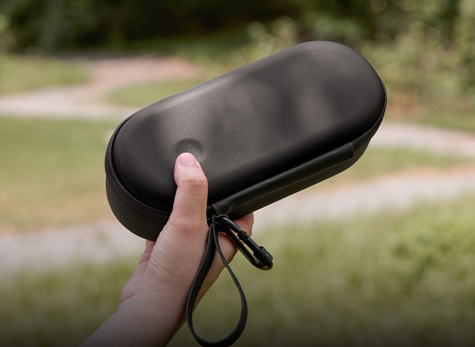 Finger grooves for a secure,comfortable grip
