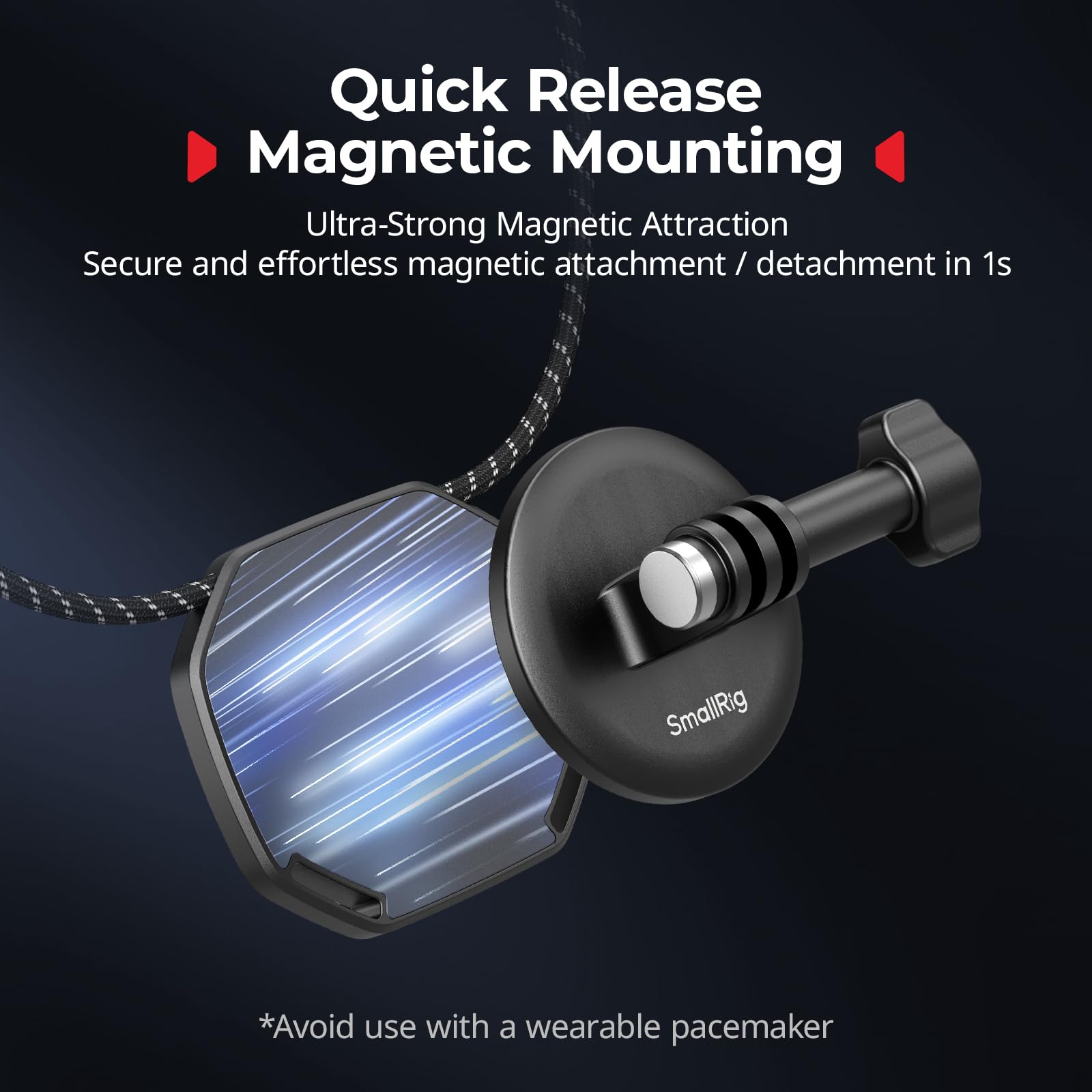 Quick Release Neck Support for Action Cameras - immagine 3