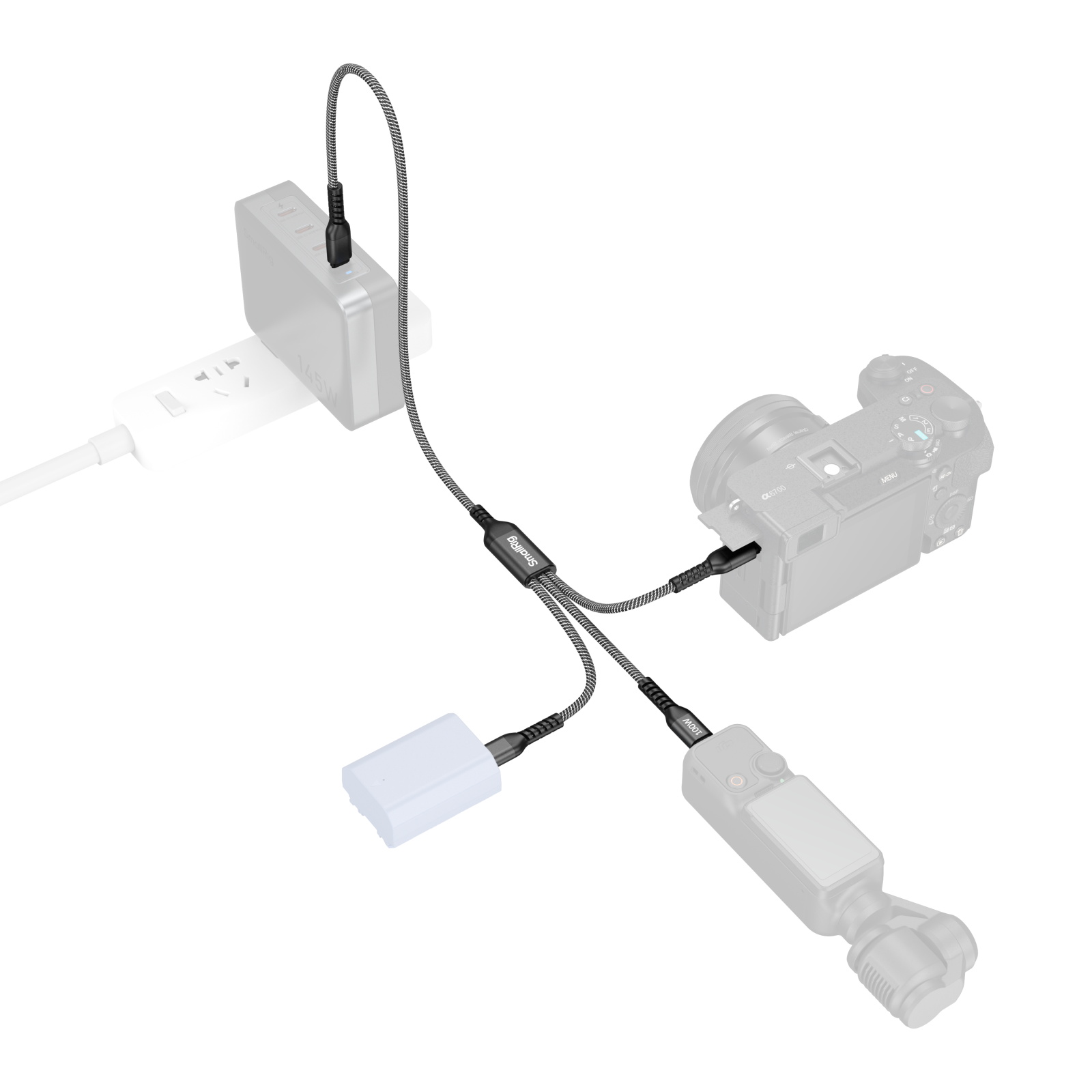 3-in-1 USB-C Power Cable - immagine 4