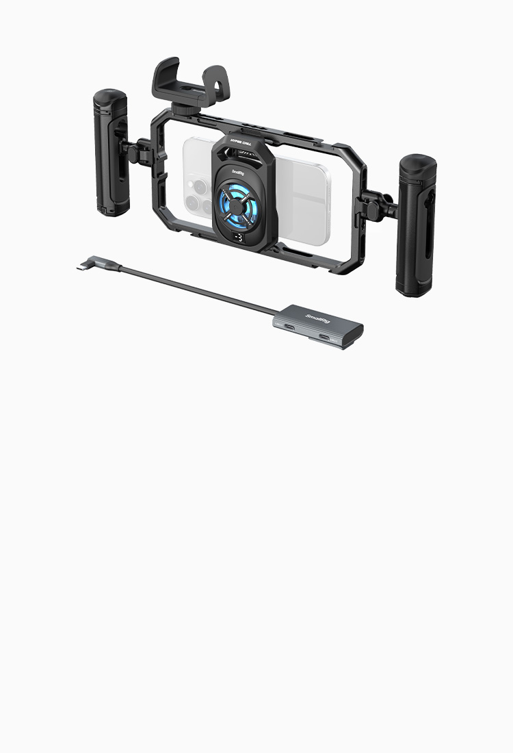 All-in-One Thermal Live Streaming & Filming Handheld Phone Cage Kit