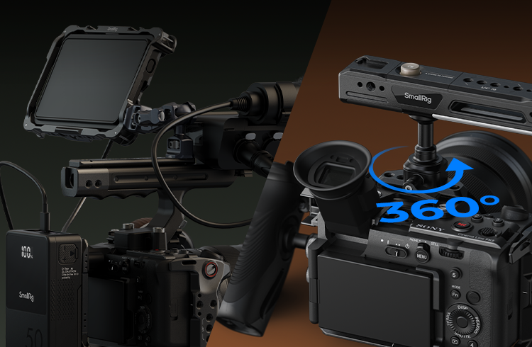 Comfortable Grip and Smooth Camera Movements