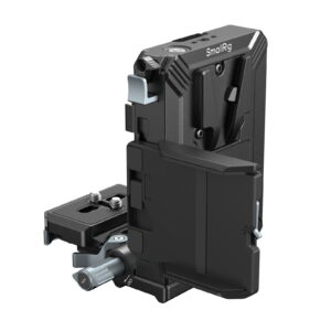 V-Mount Battery Mount Plate Kit: LCD Bracket, Tool-Free Arca-Swiss QR Plate