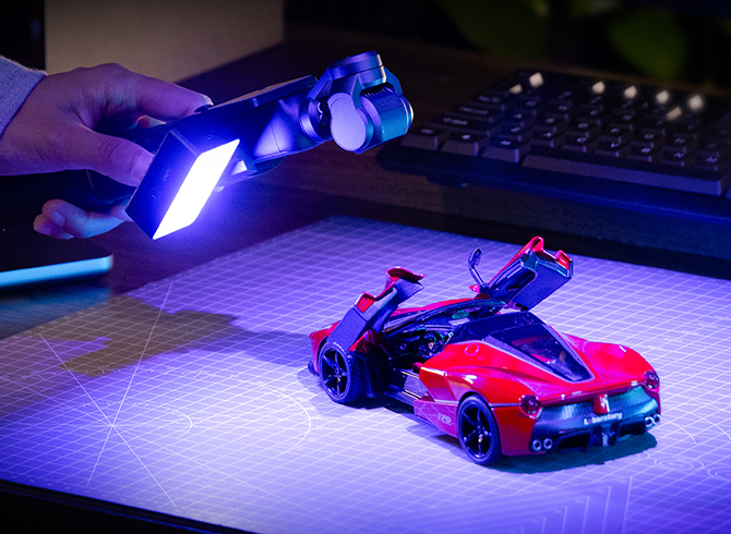 Three RGB Color Options