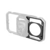 67mm Threaded Filter Adapter with Detachable Sunhoods for Universal Phone Cage (ID 4299B)