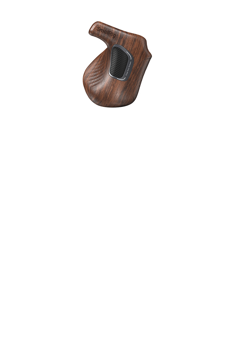 "ImageGrip" Series Wooden Handle with ARRI Rosette (Right Side)
