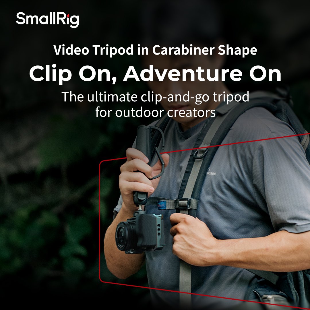 Video Tripod in Carabiner Shape - immagine 2