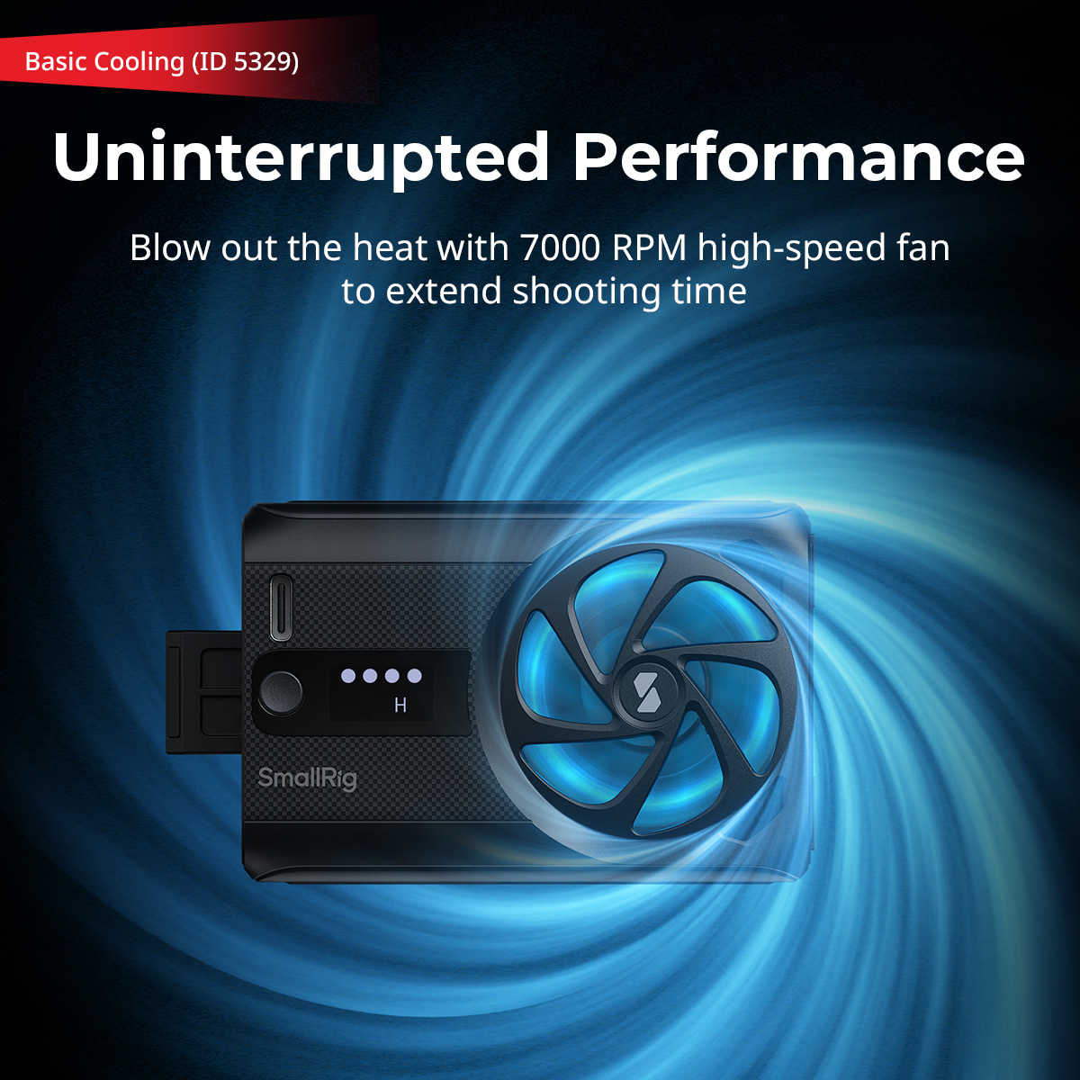 Cooling Fan for Mirrorless Cameras (Hybrid Cooling/Basic Fan) - immagine 8